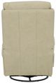 BarcaLounger® Crews Cashmere Stone Manual Swivel Glider Recliner-5