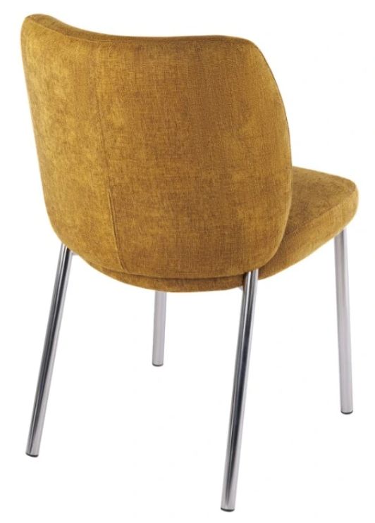Modus Furniture Fomo Pineapple/Stainless Steel Dining Side Chair-4