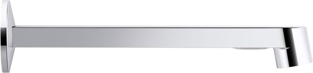 KOHLER® Components® Polished Chrome Touchless Wall-Mount Lavatory Faucet with Kinesis® Sensor Technology, HES-Powered-1