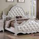Furniture of America® Cremona 4-Piece White Queen Bedroom Set-1