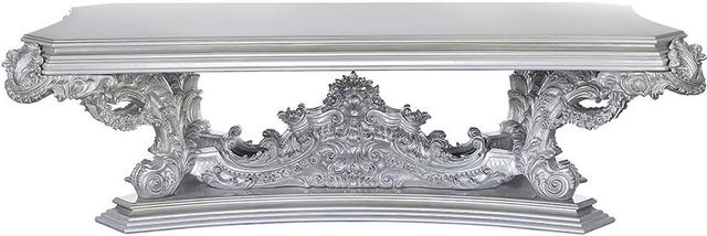 ACME Furniture Valkyrie Antique Platinum Dining Table-2