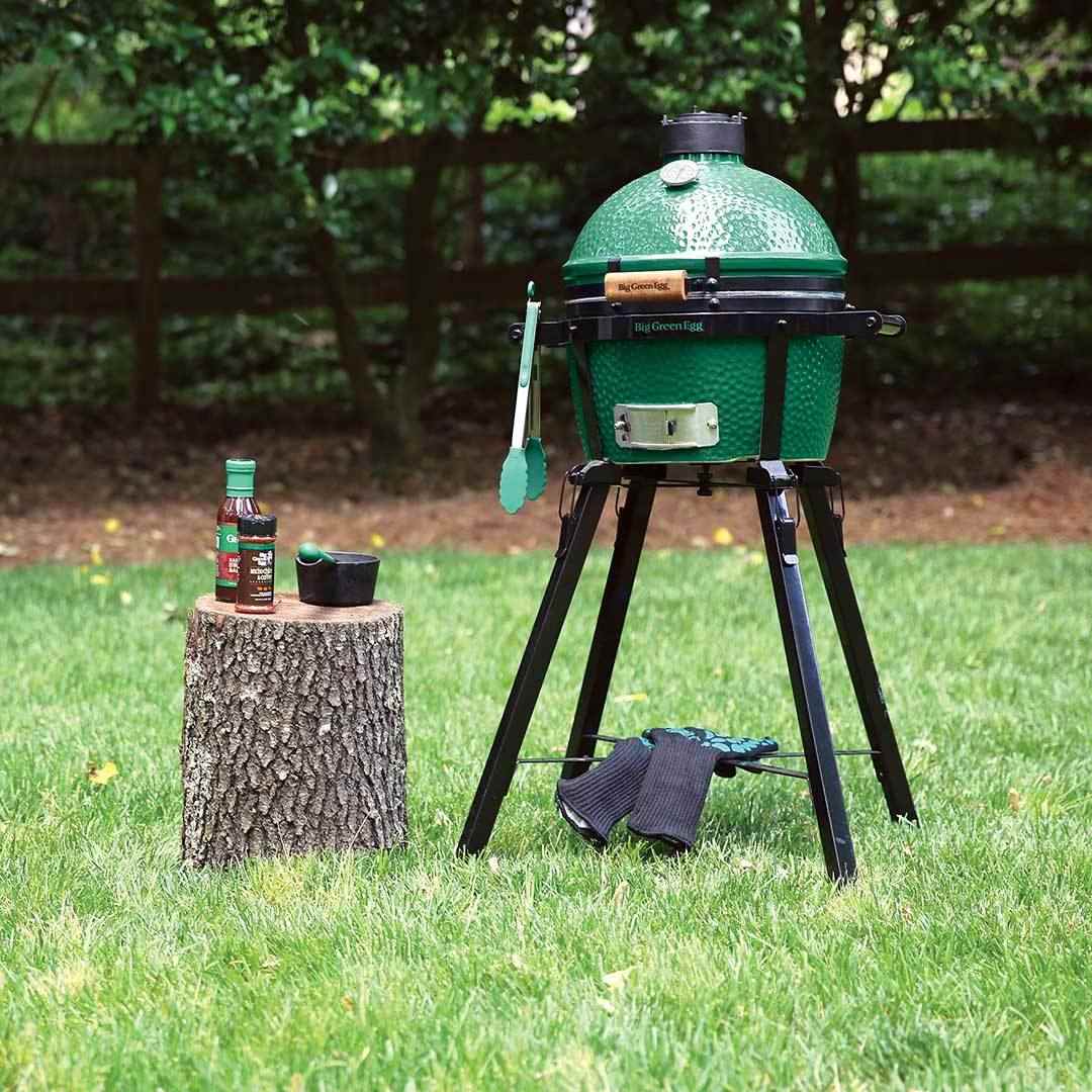 Home Depot Big Green Egg Carts Minimax Big Green Egg Bbq Big Green