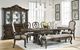Signature Design by Ashley® Maylee Dark Brown Upholstered Dining Arm Chair-0