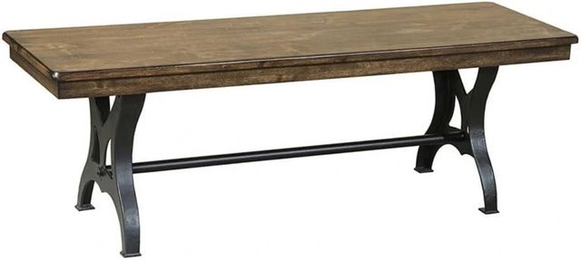 Intercon District Black/Cool Copper Dining Bench-0