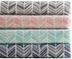 Olliix by Madison Park Essentials Grey King Chevron Microfiber Printed Sheet-3