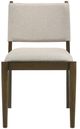 Coaster® Ottowa Brown/Light Tan Upholstered Dining Side Chair-1