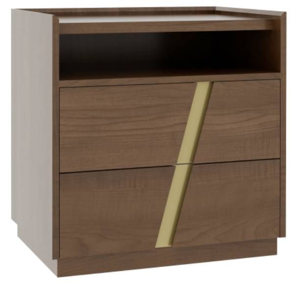 Country View Woodworking Verrado 28" Plinth Base Nightstand with Opening-0