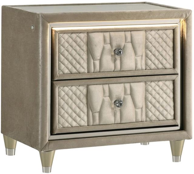 Coaster® Lorient 5-Piece Ivory/Camel Queen Bedroom Set-2
