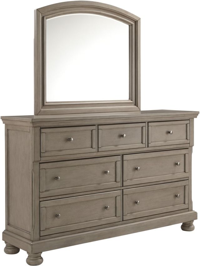 Signature Design by Ashley® Lettner Light Gray 34" Bedroom Mirror-1