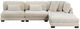 Homelegance® Traverse 4-Piece Beige Modular Sectional with Ottoman-1