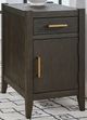 Null Furniture Manhattan Espresso Chairside Cabinet-0