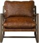 Four Hands Ace Raleigh Chestnut/Lamont Natural Chair-1