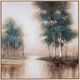 Crestview Collection Turquoise Creek Wall Art -0