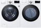LG White Front Load Washer & Gas Dryer Laundry Pair-0