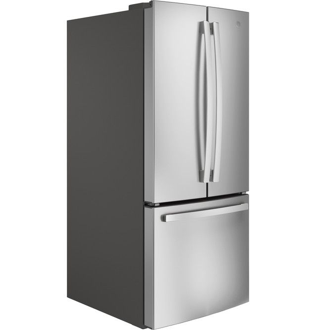 GE® 30" 20.8 Cu. Ft. Fingerprint Resistant Stainless Steel French Door Refrigerator-3