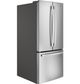 GE® 30" 20.8 Cu. Ft. Fingerprint Resistant Stainless Steel French Door Refrigerator-3