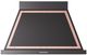 Ilve® Nostalgie II Noblesse 40" Glossy Black Wall Mounted Range Hood with Copper Trim-0