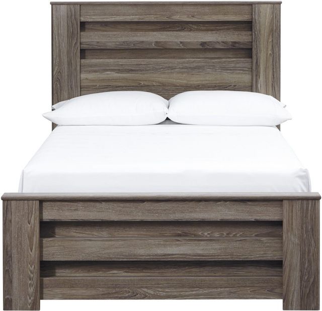 Signature Design by Ashley® Zelen Warm Gray Full Panel Headboard-2
