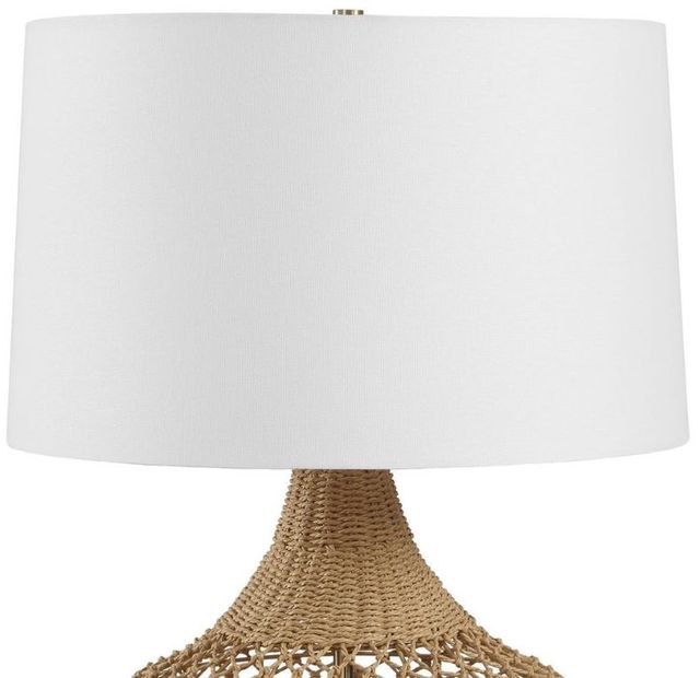 Uttermost® Samori Brown Rattan Table Lamp-4