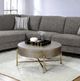 ACME Furniture Weyton Light Brown Coffee Table with Champagne Base-3