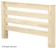 Crate Designs™ Furniture TimberFrame Unfinished Queen Headboard-0