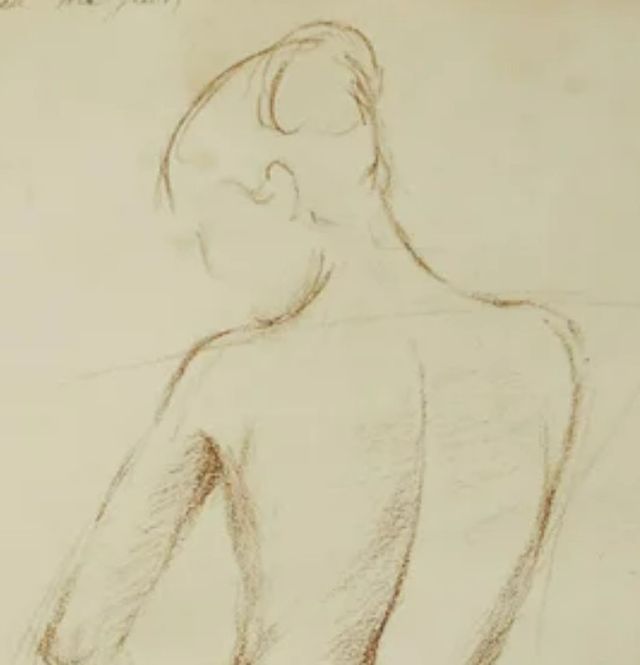 Stylecraft Dann Foley Lifestyle Figure Study II Brown Wall Art-1