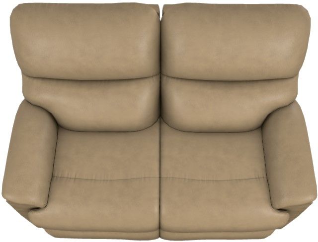 La-Z-Boy® Trouper Silt Power Reclining Loveseat with Headrest and Lumbar-4