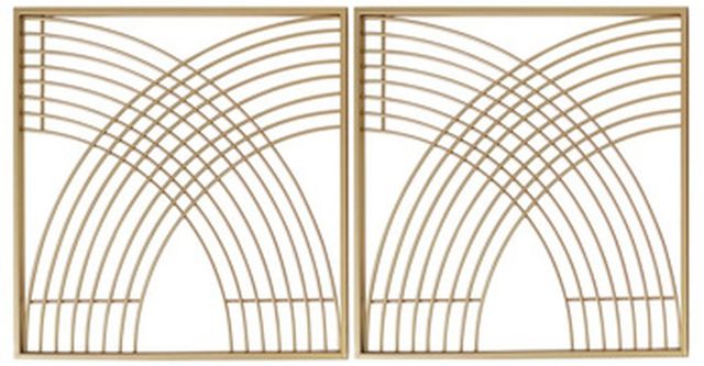 Signature Design by Ashley® Dalkins 2-Piece Gold Wall Decor Set-0