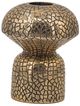 A & B Home Antique Gold Textured Mushroom Flower Vase-0