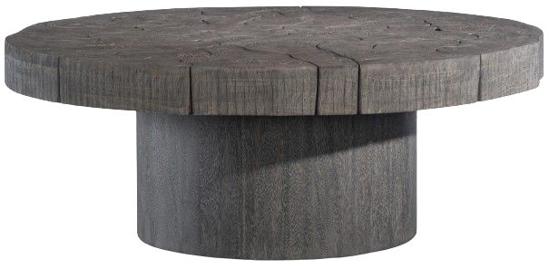 Bernhardt Kaya Bernhardt Exteriors Smoked Truffle Wooden Outdoor Cocktail Table-0