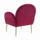 TOV Furniture Gwen Plum Velvet Chair-2