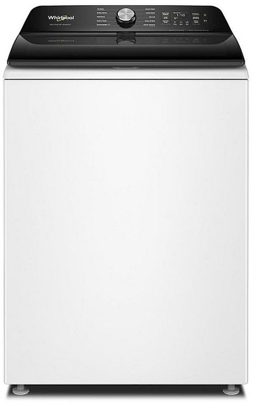 Whirlpool® 6.0 - 6.1 Cu. Ft. White Smart Top Load Washer with The Removable Delicates Basket-0