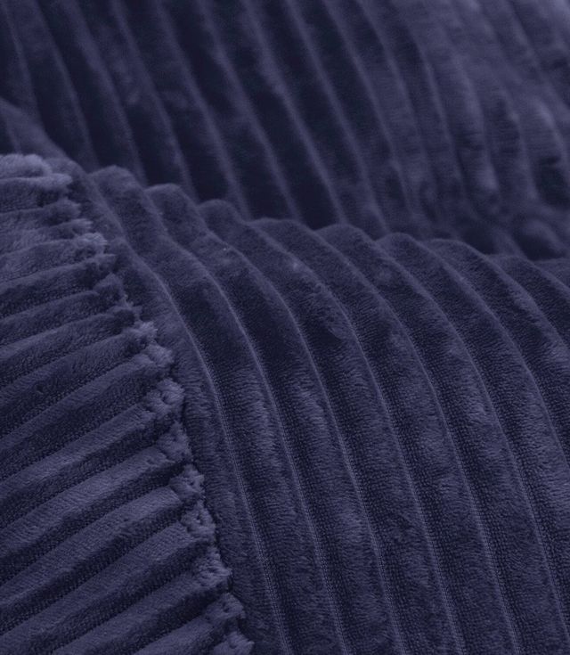 CordaRoy's® Indigo Plush Corduroy Queen Bean Bag Cover -1