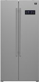 FORNO® Salerno 33" 15.6 Cu. Ft. Fingerprint Resistant Stainless Steel Counter Depth Side-by-Side Refrigerator-0