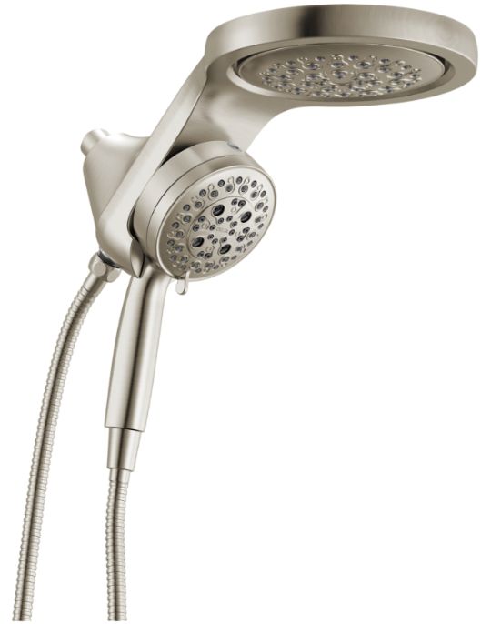 Delta Universal Showering Lumicoat® Stainless 2.5 GPM 6-Setting HydroRain® with ProClean®-0