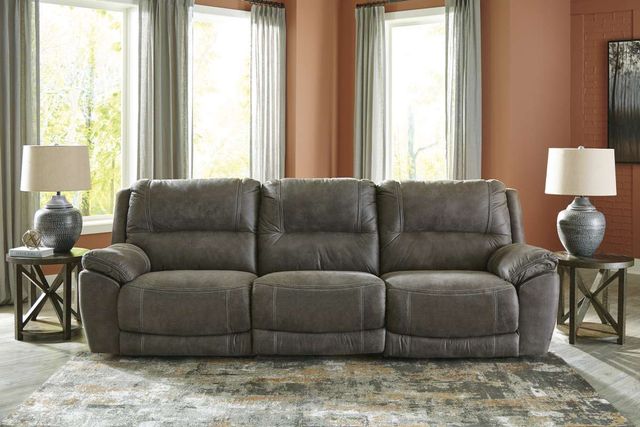 Signature Design by Ashley® Cranedall 3-Piece Quarry Power Reclining Sofa-4