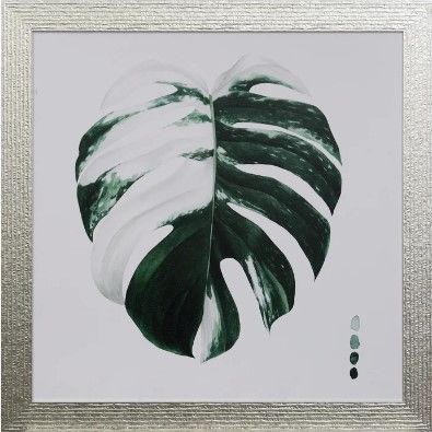 Stylecraft Variegated Monsters II Gray/Green/Silver Wall Art-0