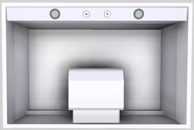 Vent-A-Hood® Designer Series 36" White Wall Mounted Range Hood-2