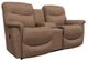 La-Z-Boy® James Tawny Manual Reclining Loveseat with Console-0
