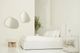 Universal Explore Home™ Tranquility Miranda Kerr Home Restore Cottony Ivory California King Upholstered Panel Bed-1