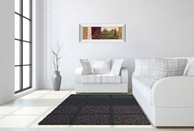 Classy Art Tuscan Scene I Mirror Framed Wall Art-3