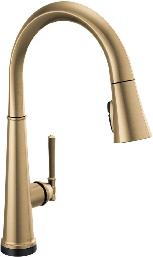 Delta Emmeline® Lumicoat® Champagne Bronze Touch2O® Technology Kitchen Faucet with Touchless Technology -0