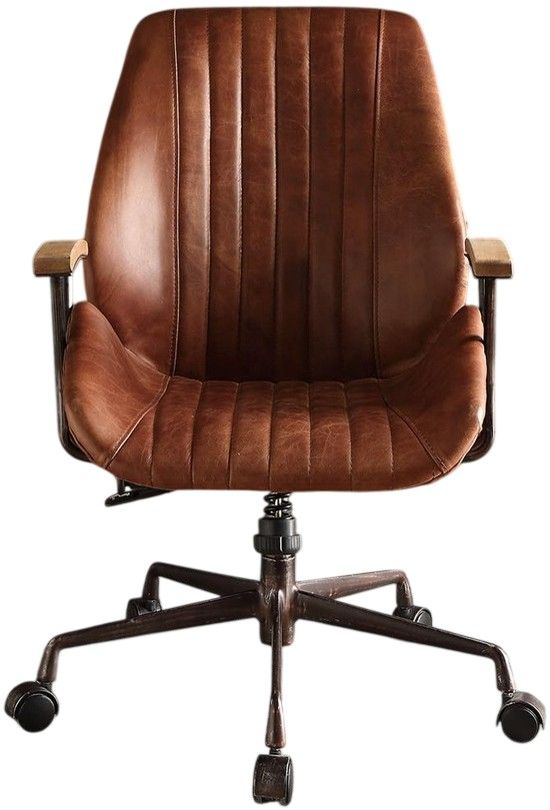 ACME Furniture Hamilton Cocoa Leather Office Chair-3
