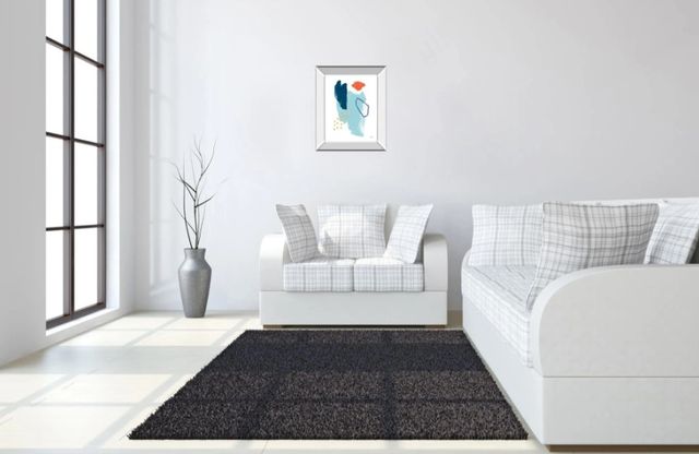 Classy Art Eternal Optimist I by Moira Hershey Mirror Framed Wall Art-2