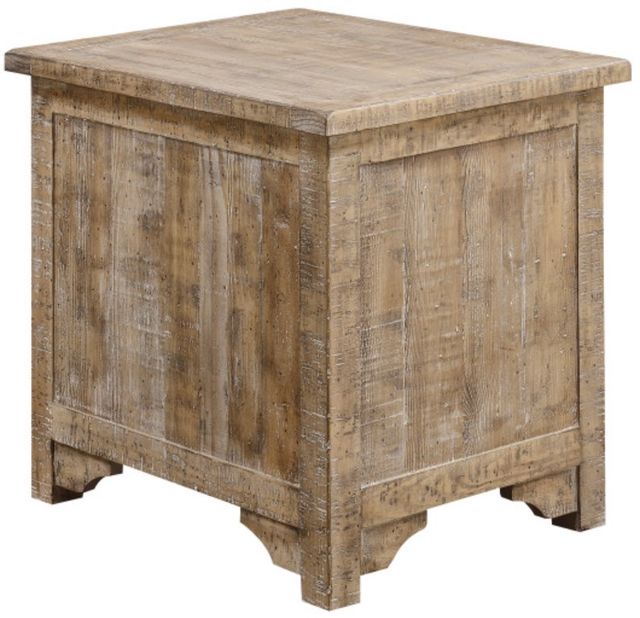 Emerald Home Interlude Sandstone Buff Chairside Table-3