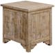 Emerald Home Interlude Sandstone Buff Chairside Table-3