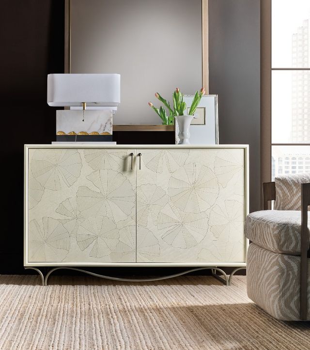 Hooker® Furniture Melange White Lotus White Hall Chest-1