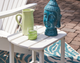Signature Design by Ashley® Sundown Treasure White Outdoor Rectangular End Table-3