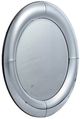 A & B Home Silver Curved Wall Mirror-1