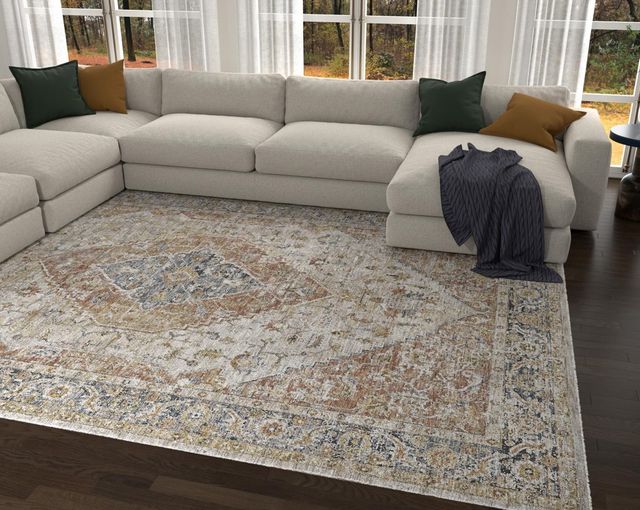 KAS Rugs Avani Spice Serafina 5'x8' Area Rug-1